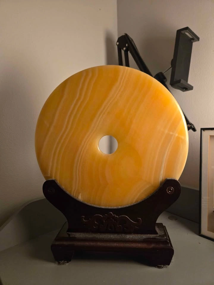 Bi disc - positive energy Qi Fengshui Decoration - photo 4