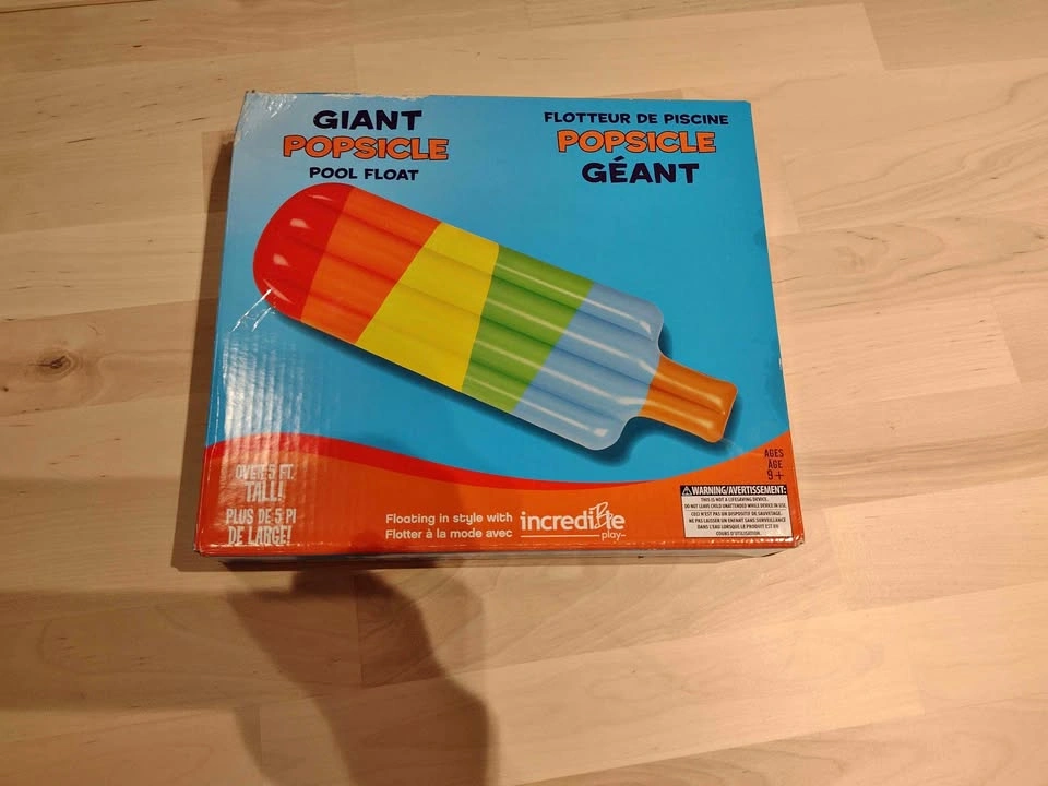 BNIB Giant Popsicle Pool Float