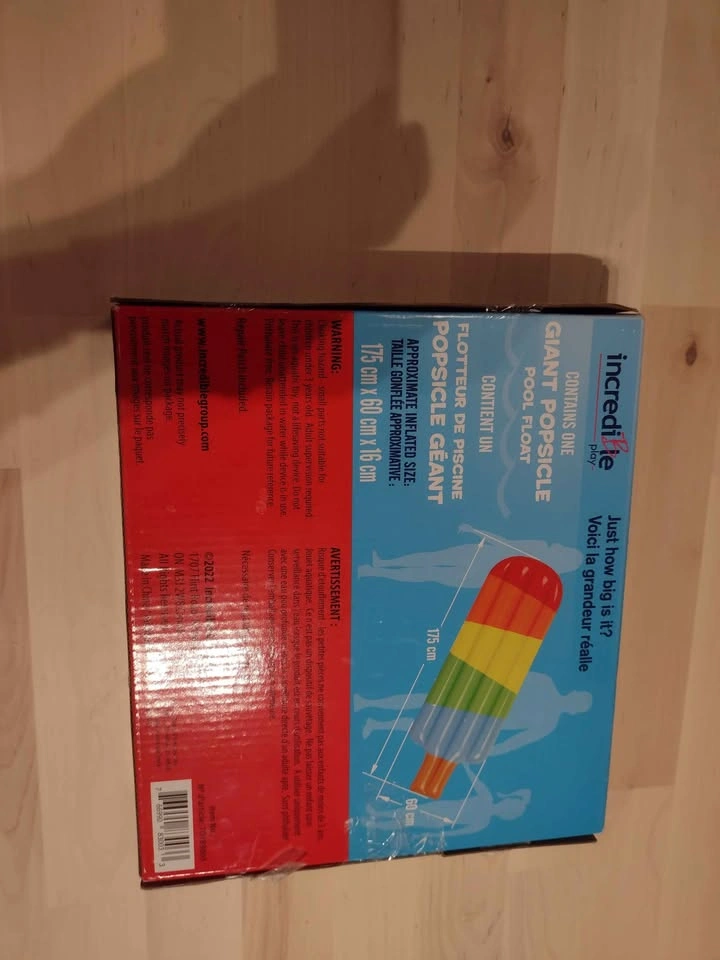 BNIB Giant Popsicle Pool Float - photo 2