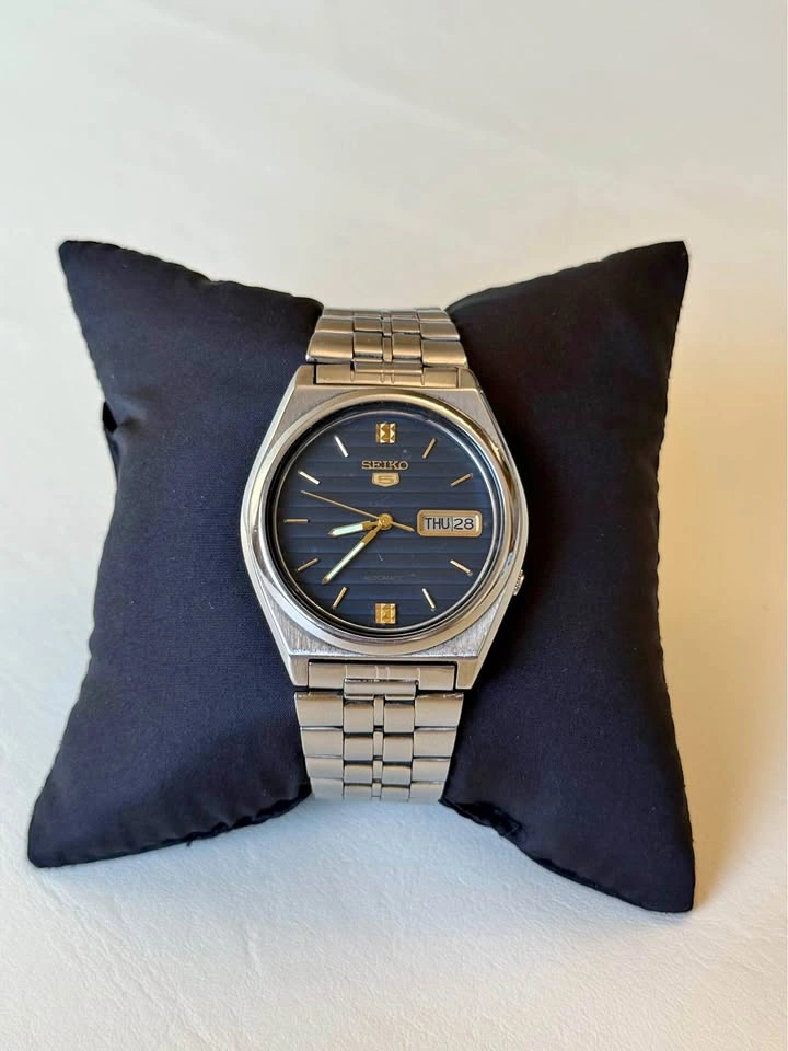 Seiko Men's Automatic Watch - Navy Blue Dial (7009)