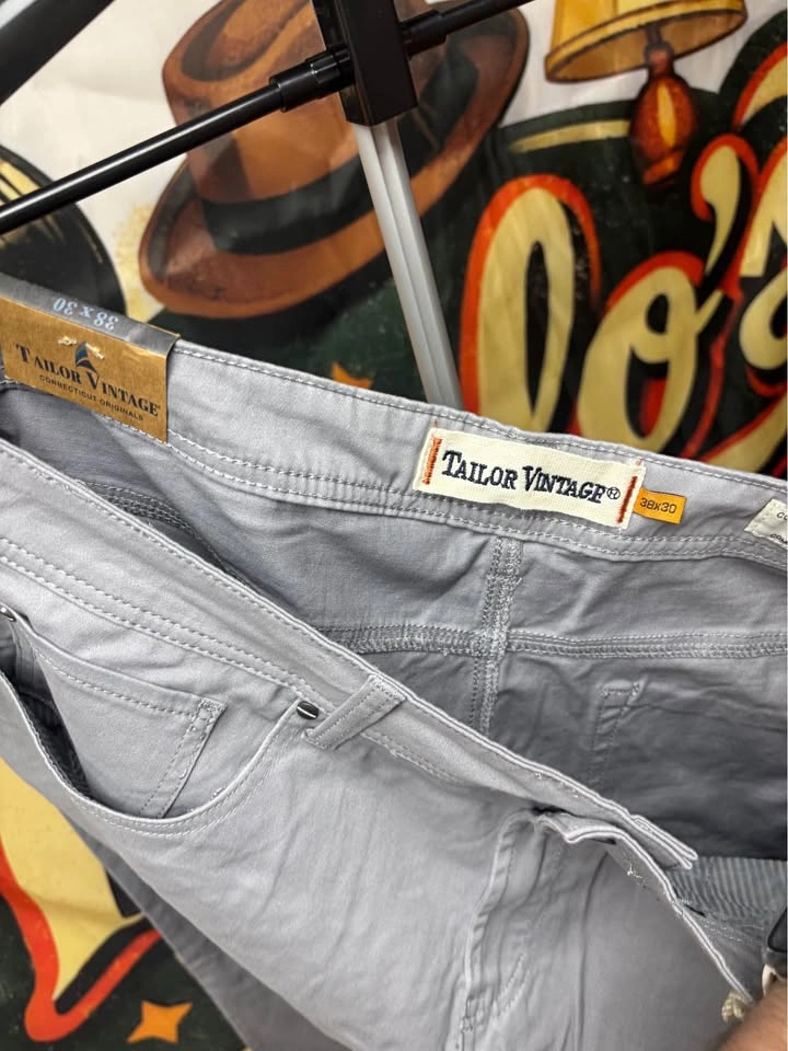 Tailor Vintage Grey Pants 38x30 - photo 2