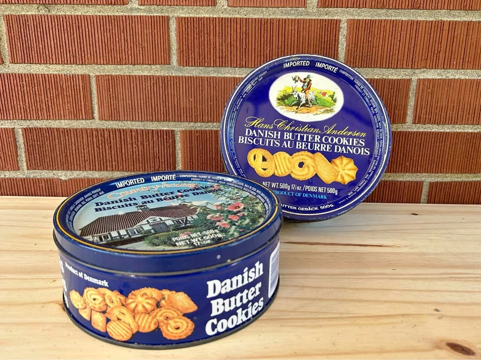 Vintage Danish Butter Cookie Tins