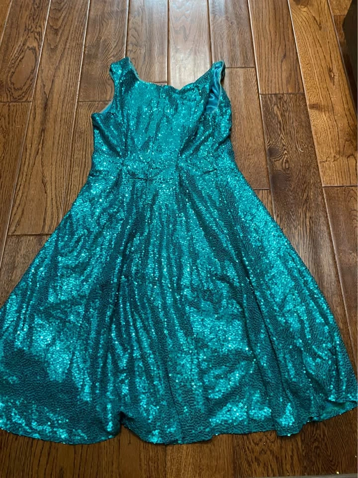 Sequin Cocktail Dress Size L - photo 3