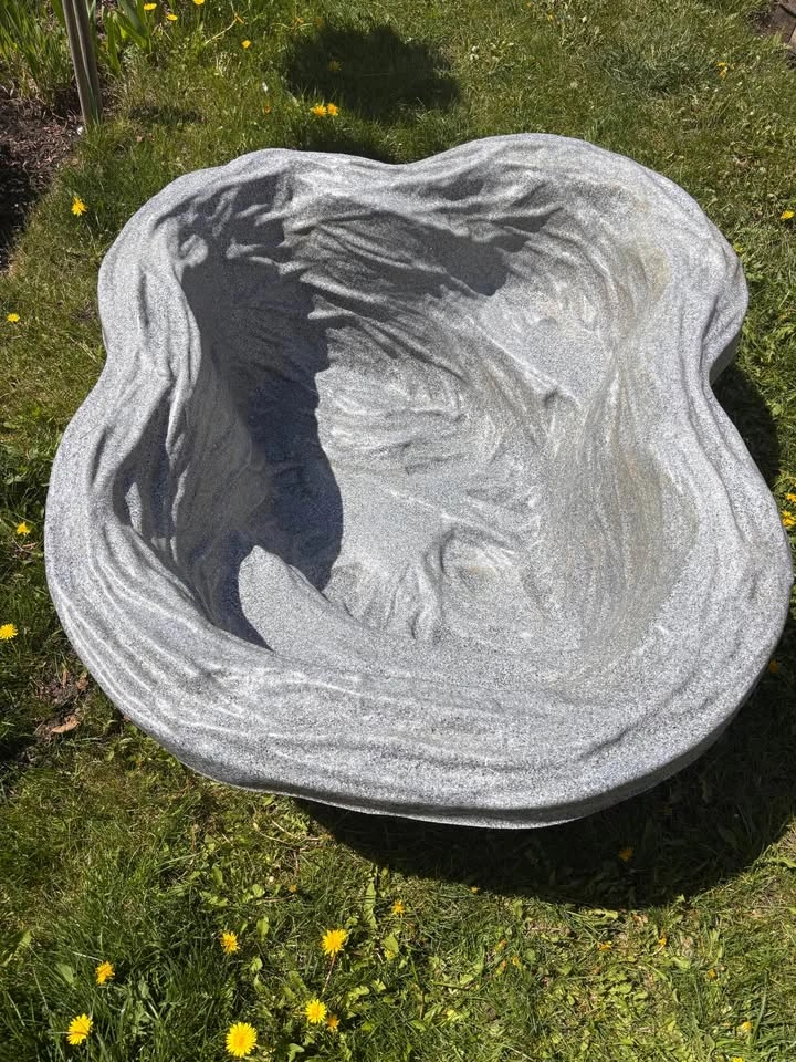 Grey Speckled Preformed Pond Liner 38"x28"x15" 60 Gallon - photo 3