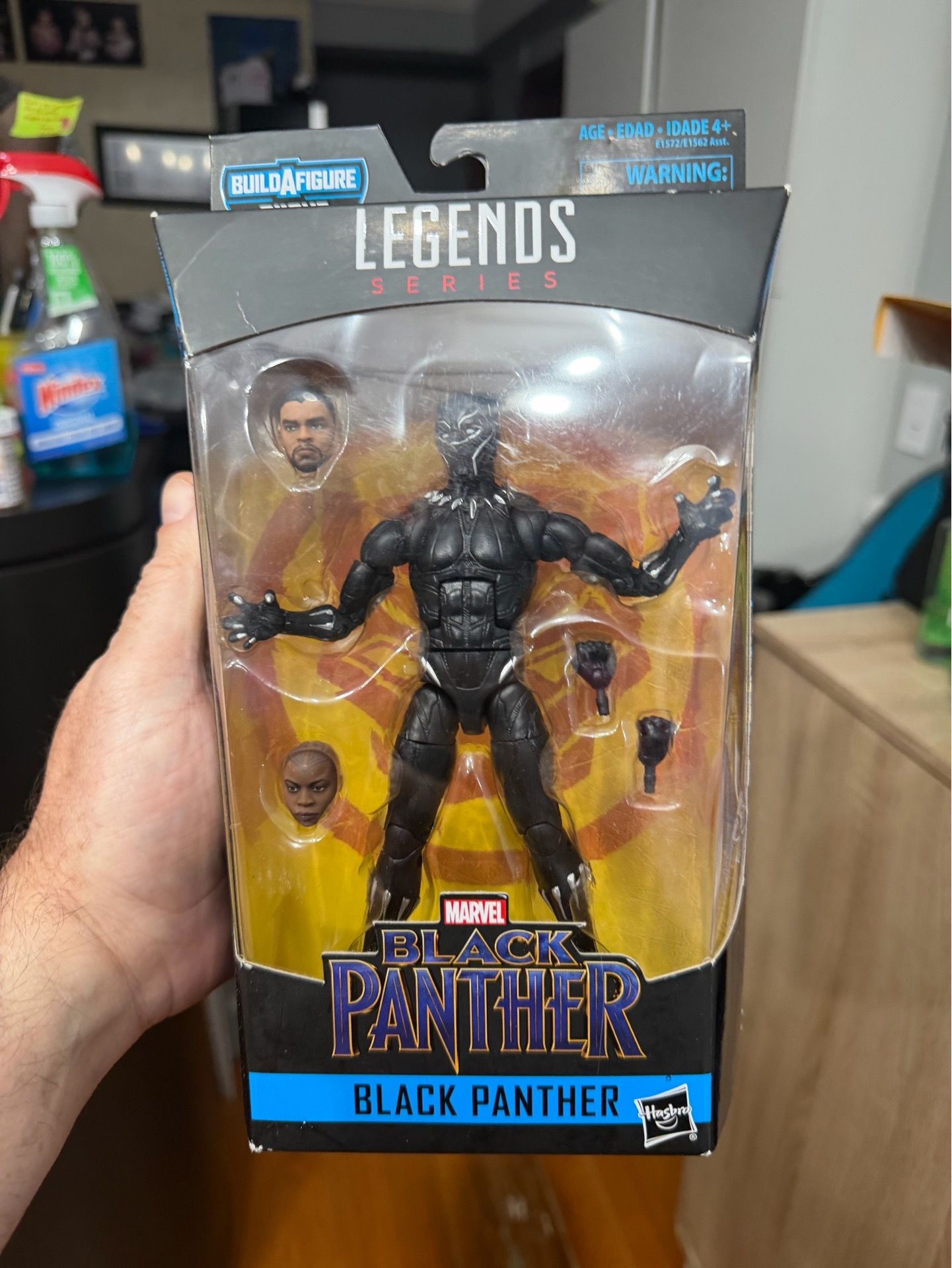 Black Panther Marvel Legends Series Action Figure Hasbro 2017 NI