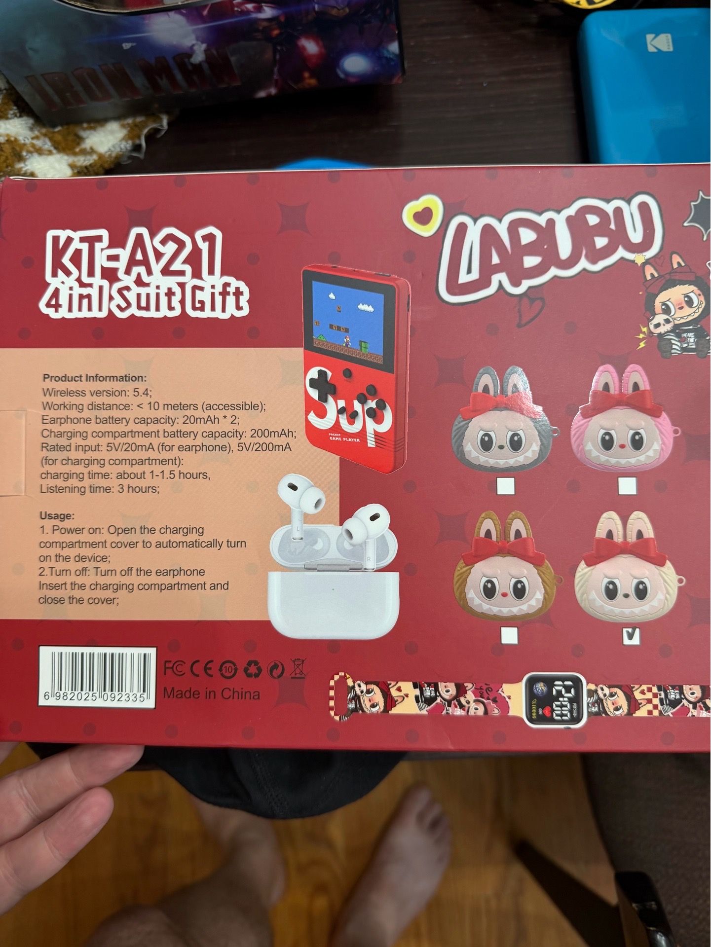 Labubu 4 in 1 Gift Set - photo 2
