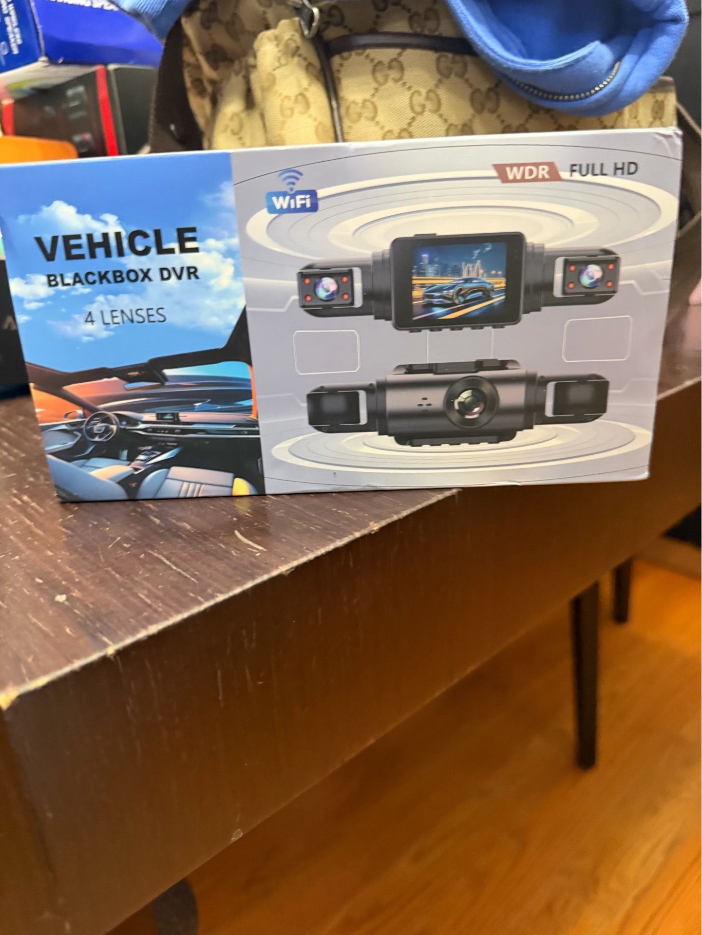 NEW 4 Channel Dash Cam with 4 Lenses