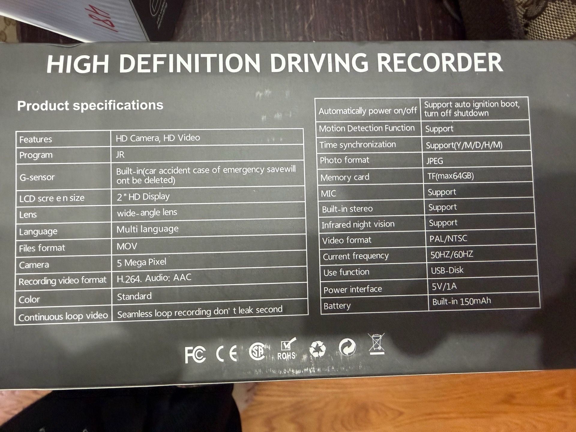 NEW 4 Channel Dash Cam with 4 Lenses - photo 3