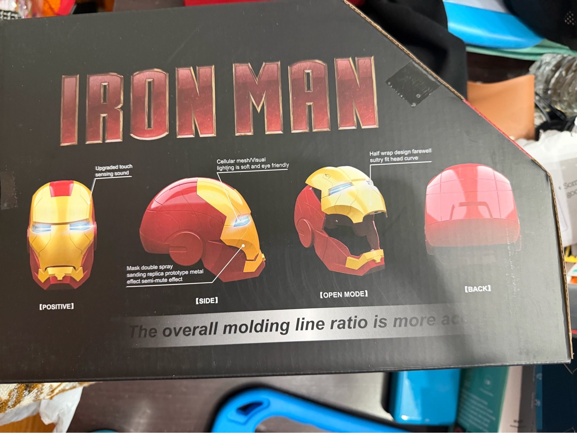 Iron Man Marvel helmet brand new NIB - photo 3