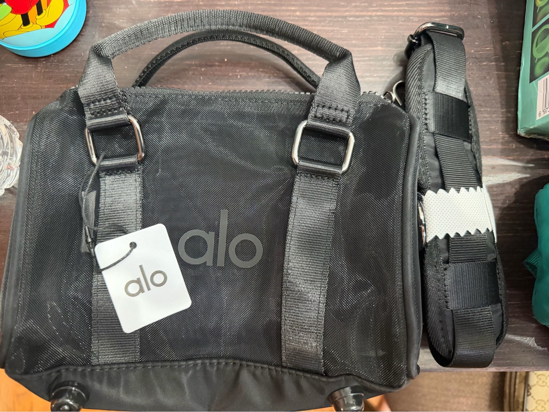 Alo Yoga Mini Sheer Duffle Bag