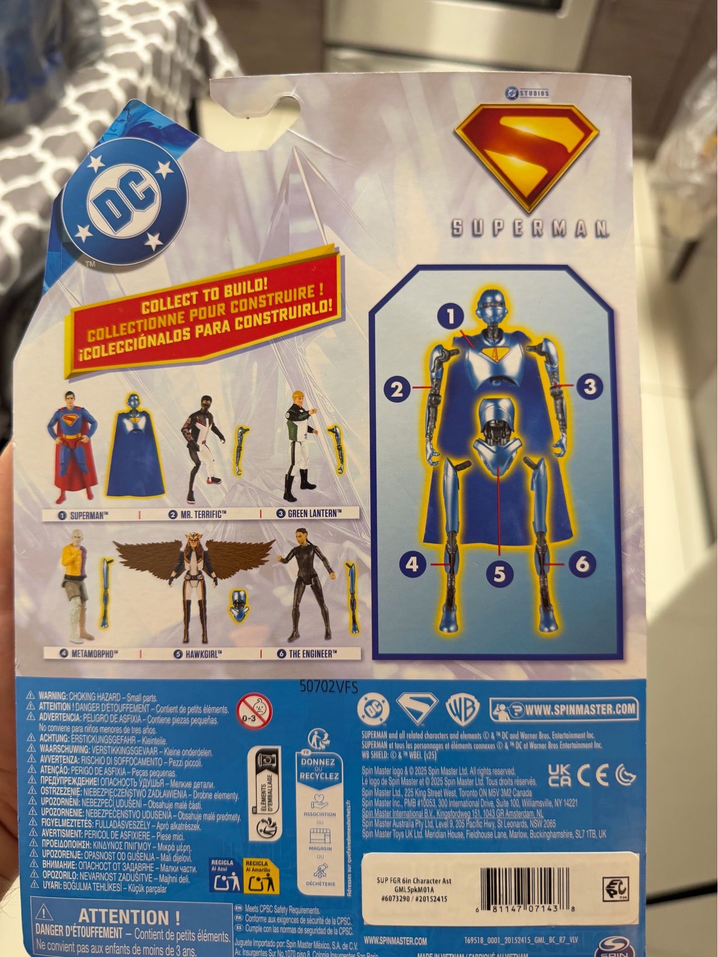 DC Comics Superman 2025 Movie 6-inch Action Figure - photo 2