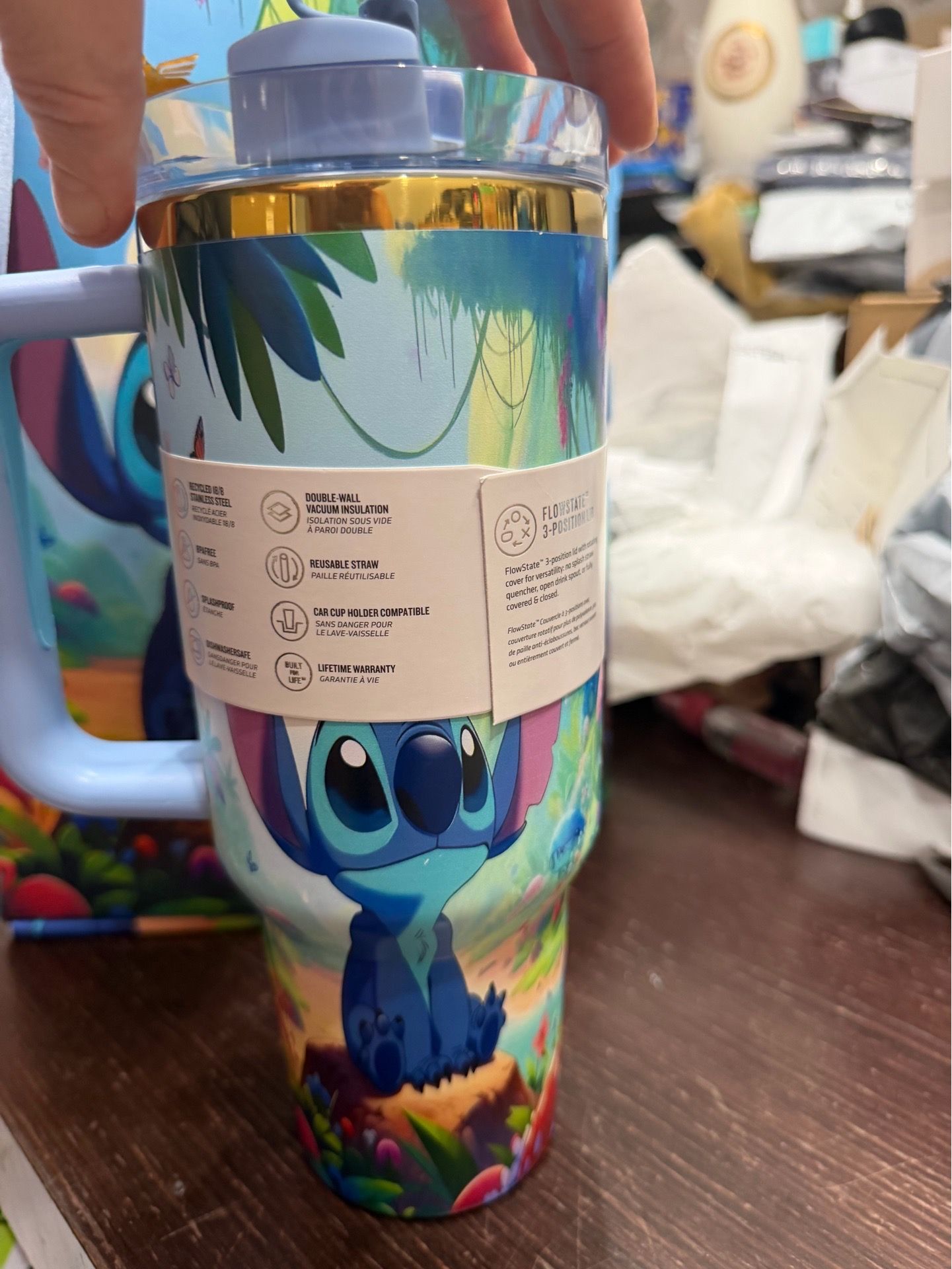 Stitch Tropical Sunset Tumbler - Stanley Style - photo 3