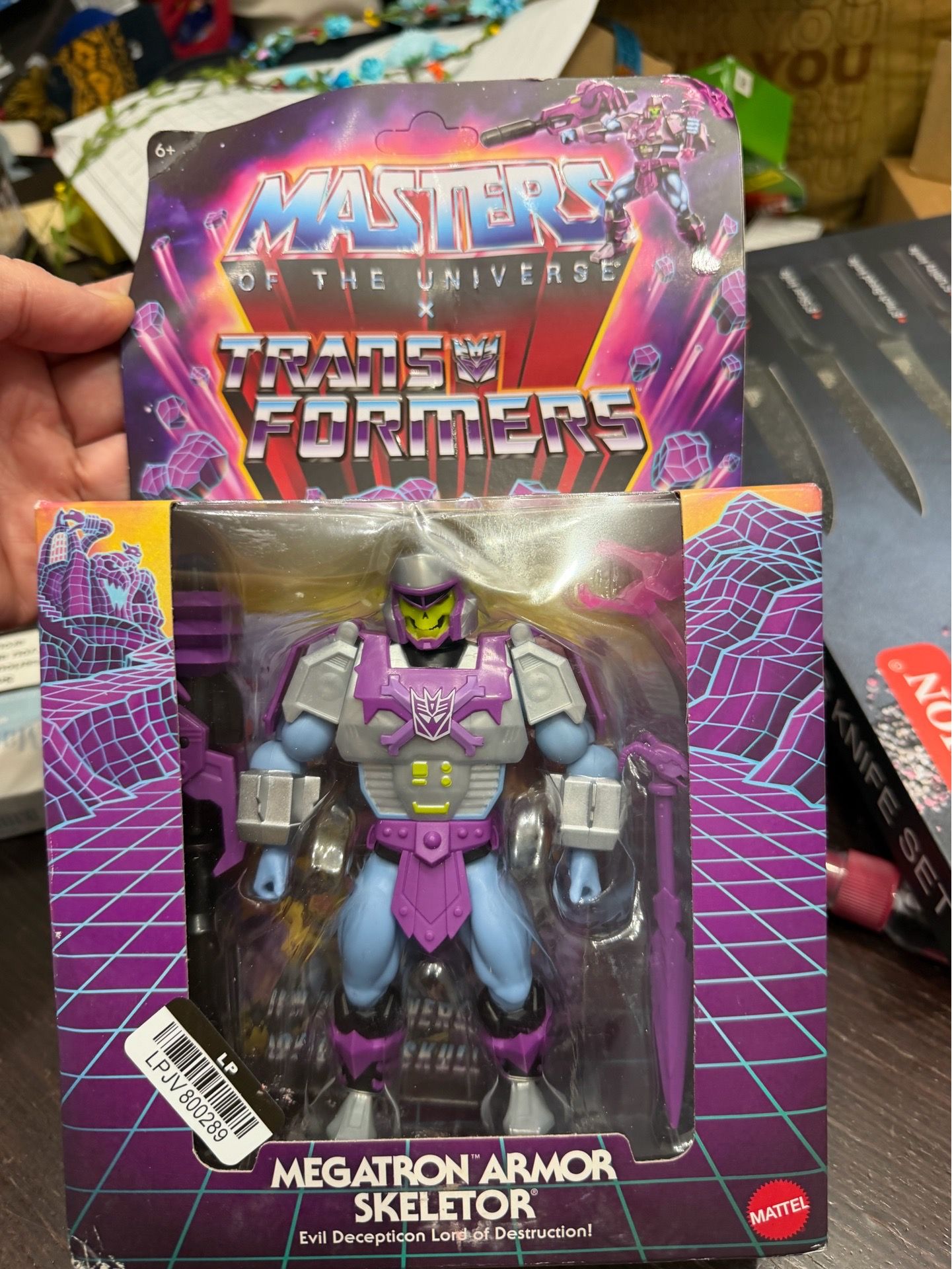 Masters of the Universe x Transformers Megatron Armor Skeletor