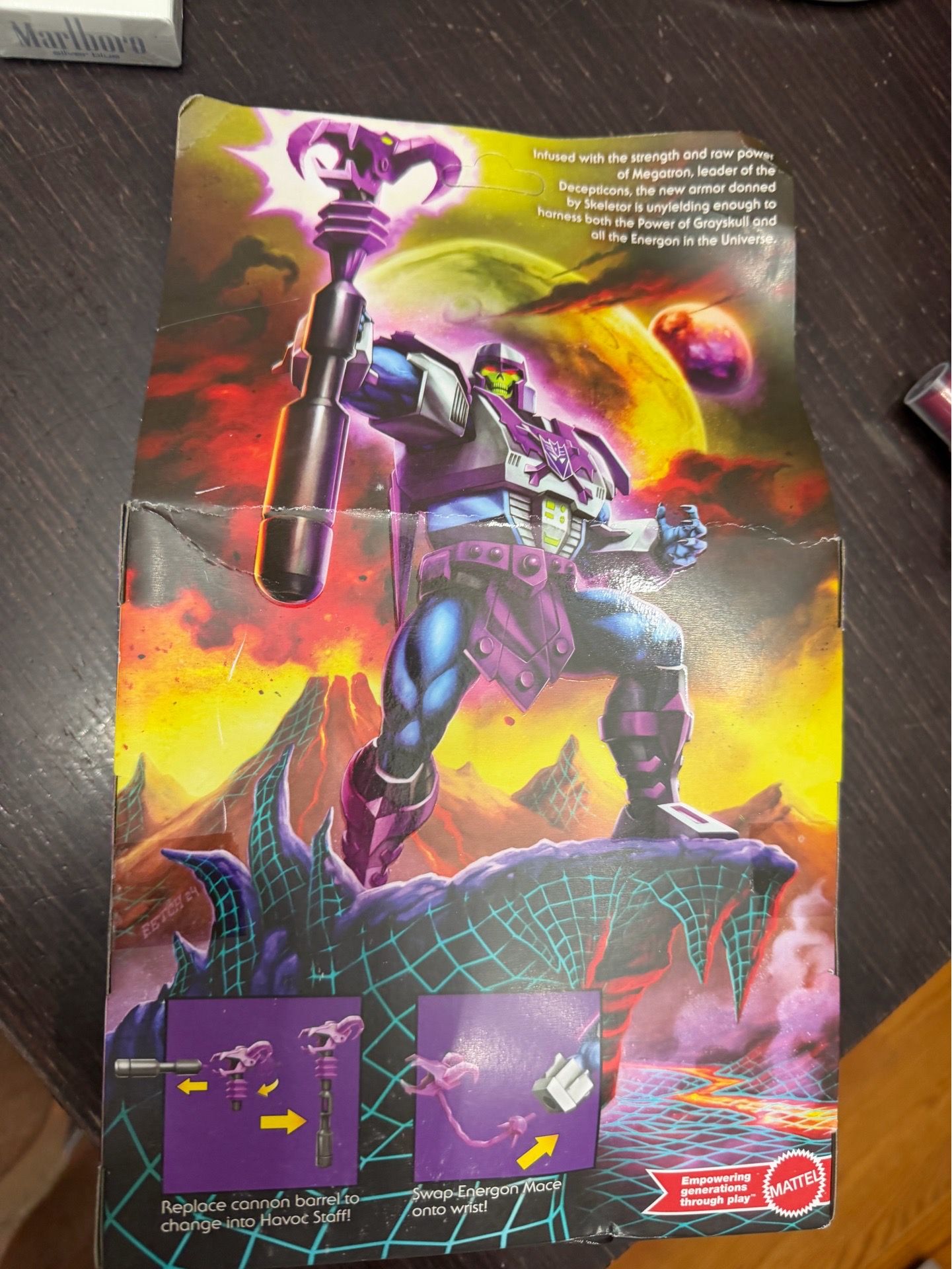 Masters of the Universe x Transformers Megatron Armor Skeletor - photo 2