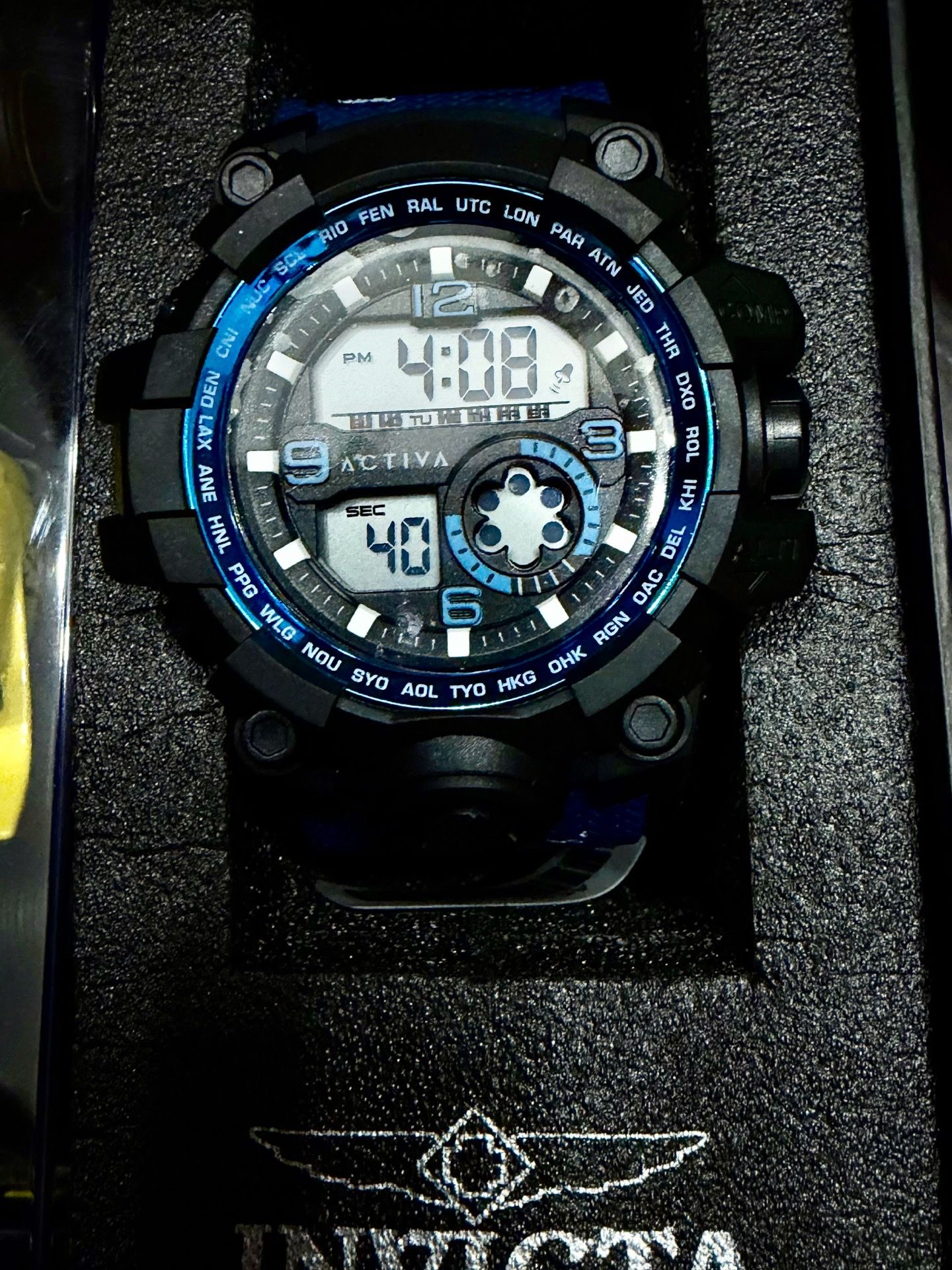 Invicta Men's Digital Watch & Replica Car - photo 2