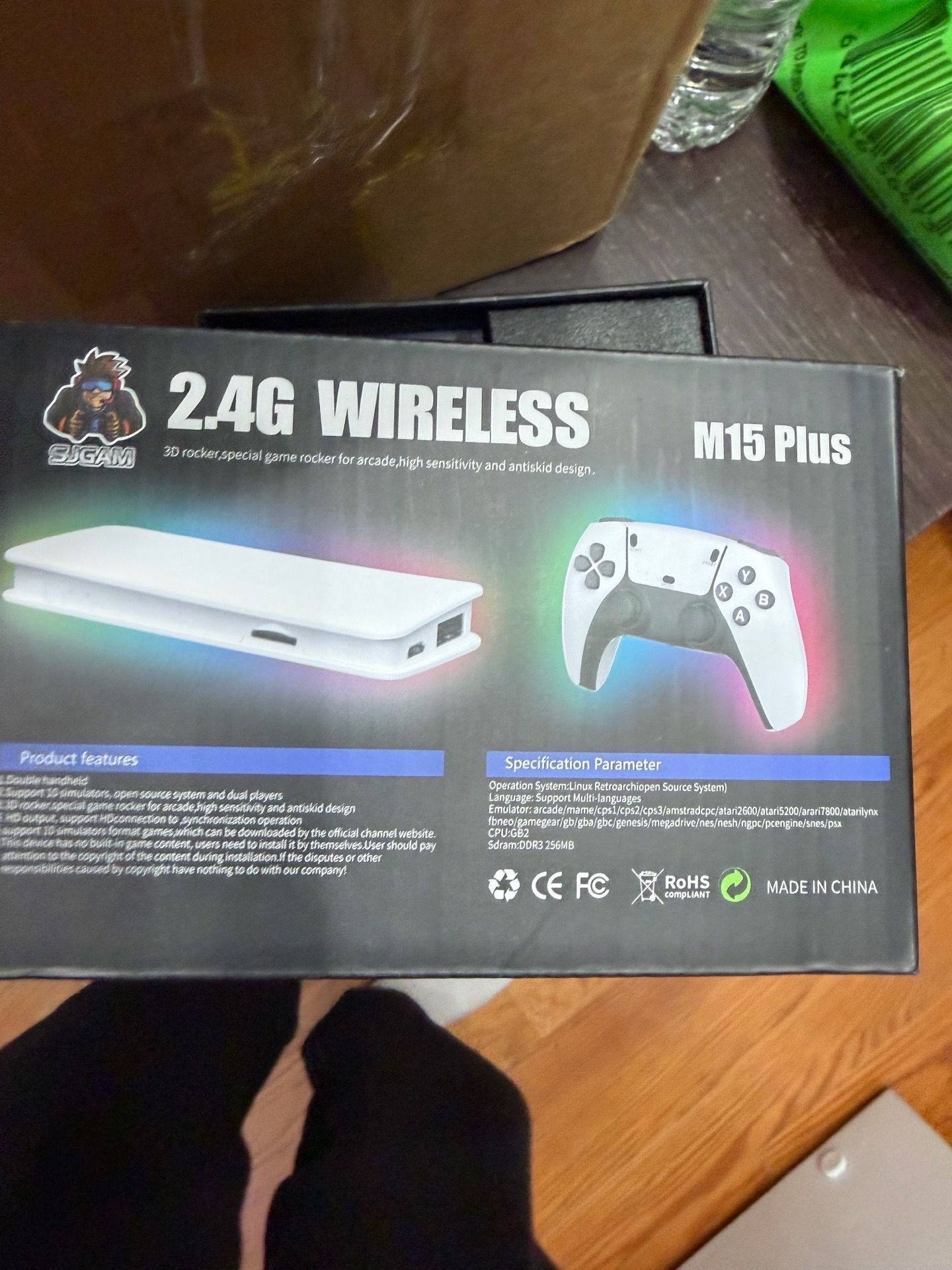 M15 Plus 4K ULTRA HD Game Console 20,000 Games - photo 2