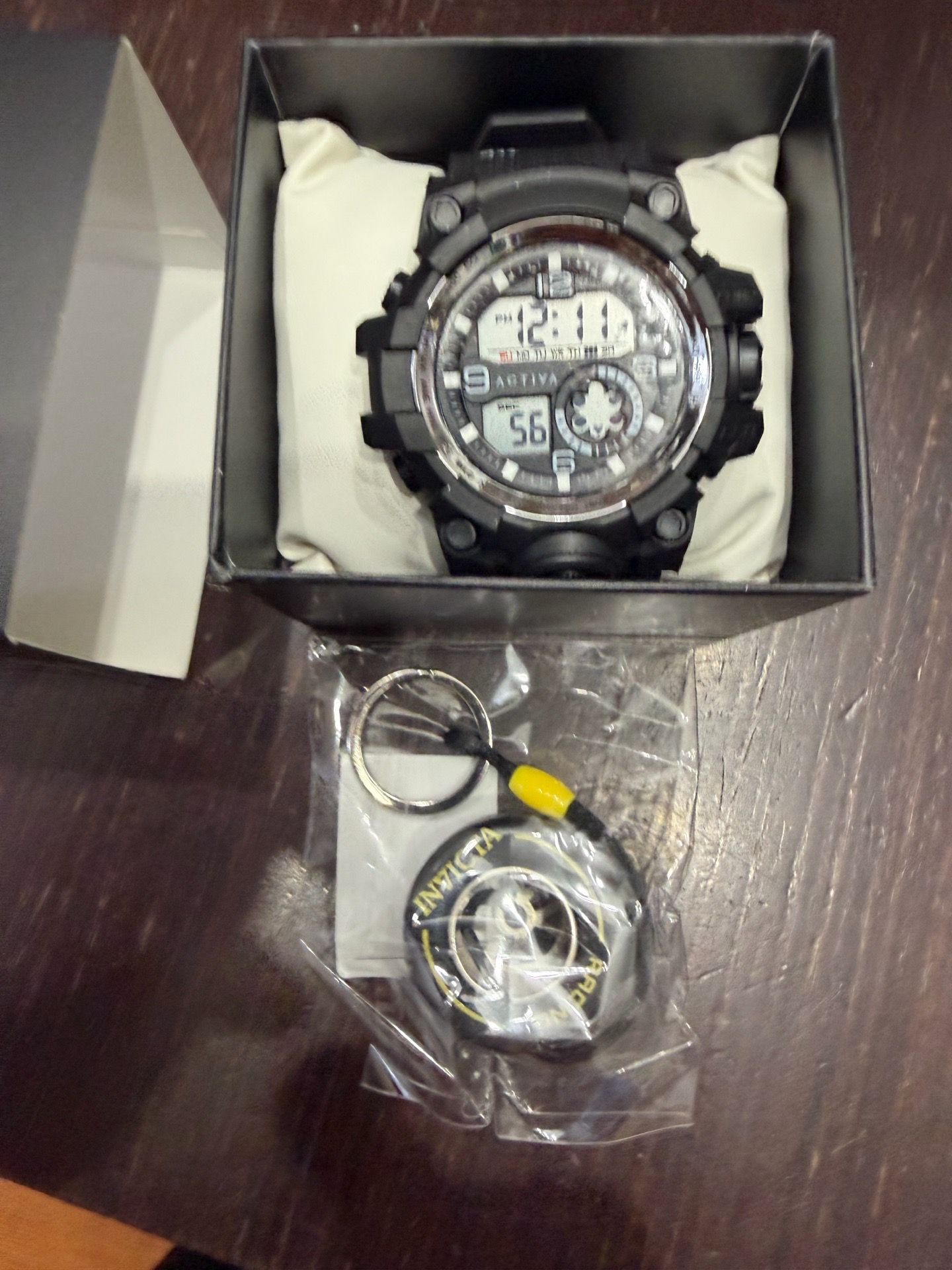 Activa Endurance X Invicta Men's Digital Watch - Black