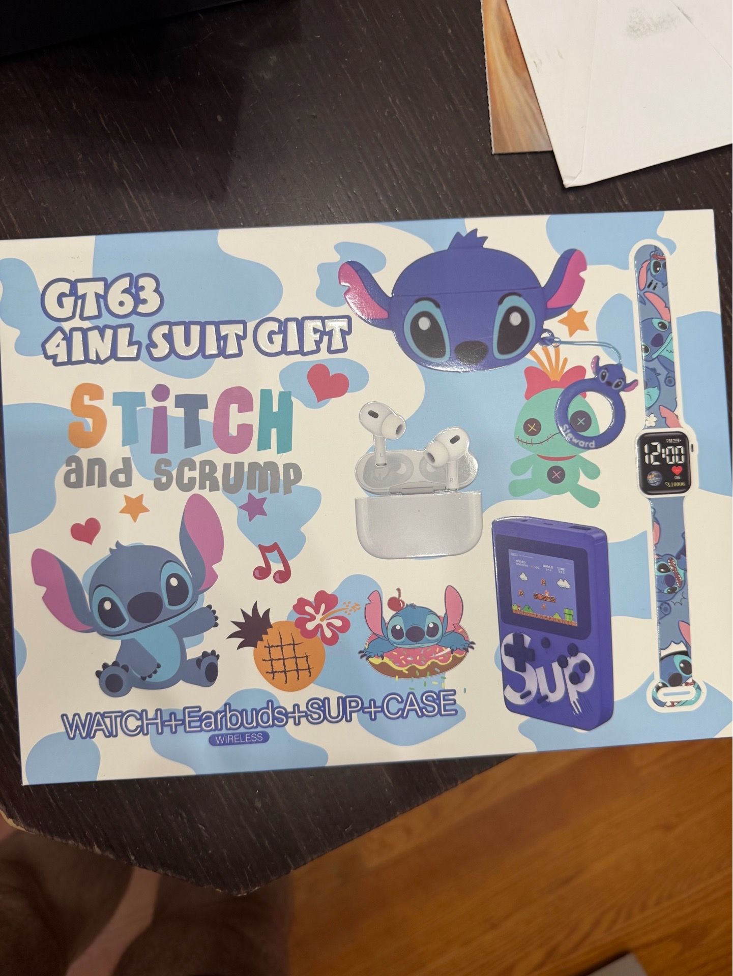 Sonic 4 in 1 Gift Watch, Earbuds, Case + 500 Games - photo 3