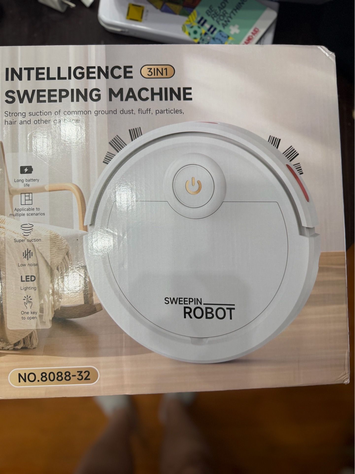 3 in 1 Smart Intelligent Sweeping Machine