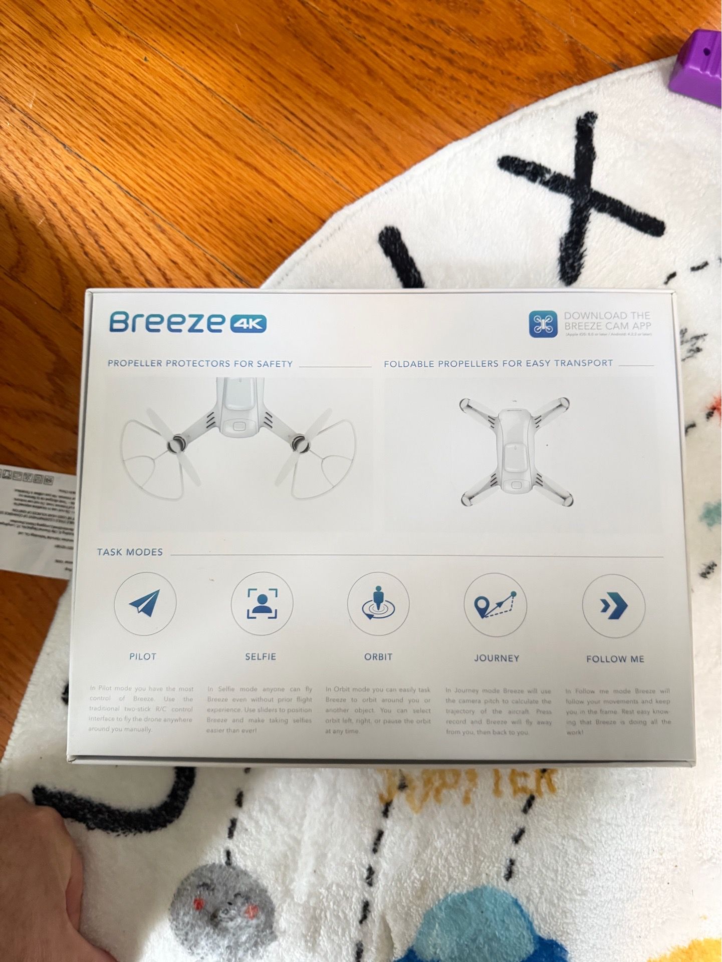 Yuneec Breeze Flying Camera - Compact Smart Drone 4K - photo 3