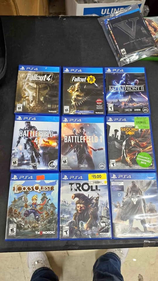 PS4 Games Lot