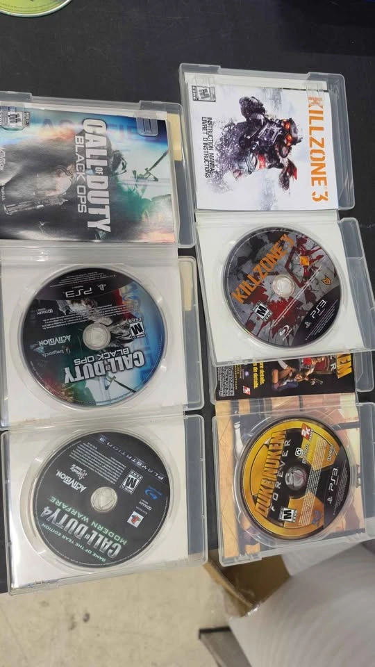 PS3 Games Bundle - Duke Nukem, Killzone 3, CoD 4, Black Ops - $8 - photo 2