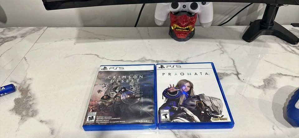 PS5 Crimson Desert and Pragmata