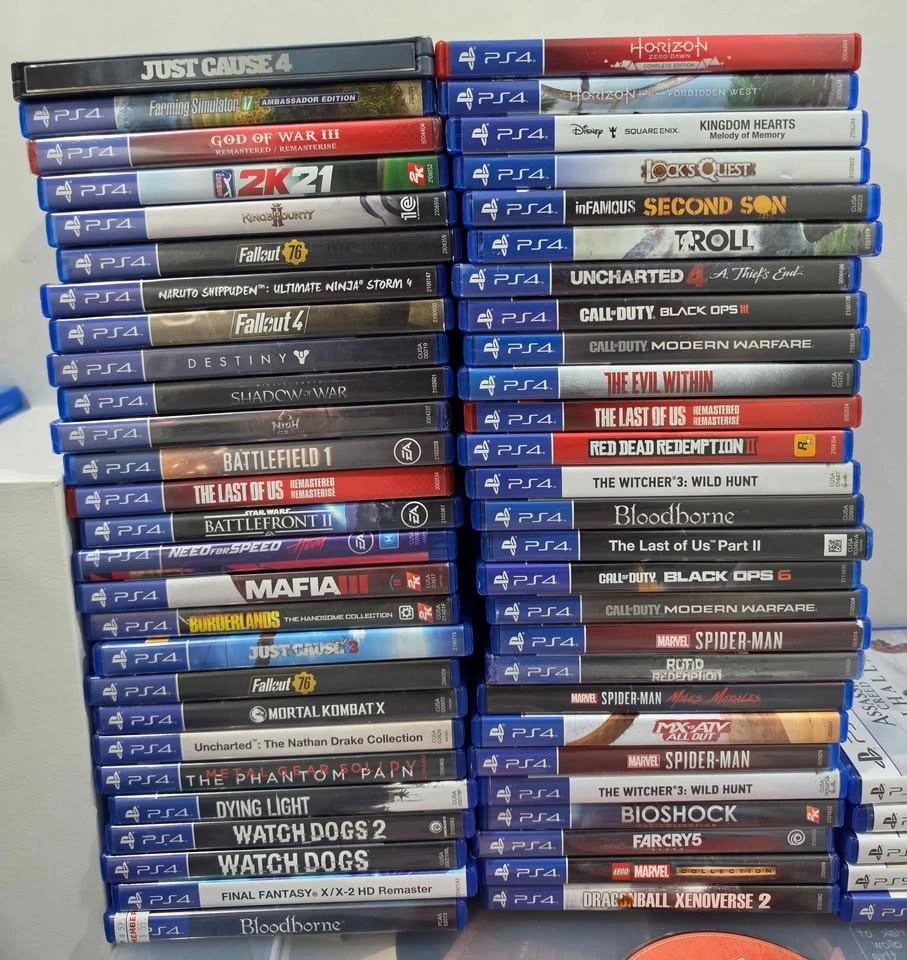 PS4 & PS5 Game Collection - Spider-Man, Last of Us, RDR2, COD & - photo 2