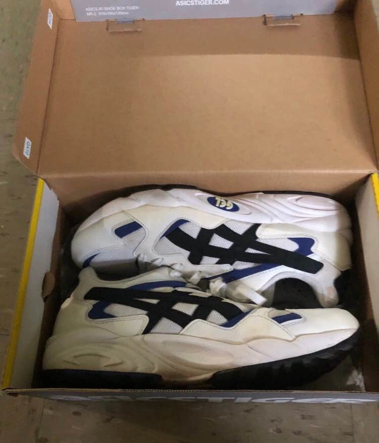 Asics Tiger GEL-DIABLO White Black Blue Men's US 9 - photo 3