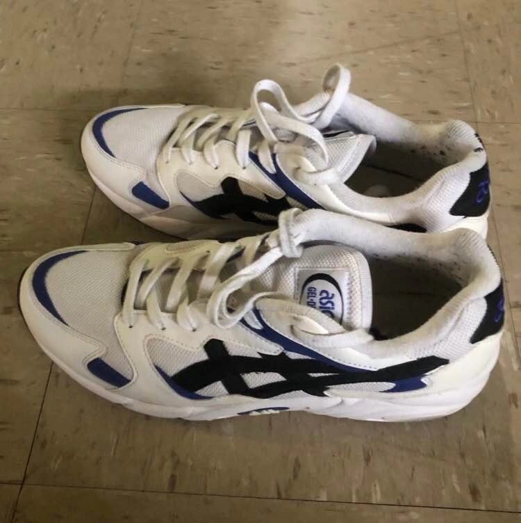Asics Tiger GEL-DIABLO White Black Blue Men's US 9 - photo 4