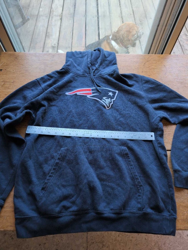 NFL New England Patriots Hoodie Medium Blue