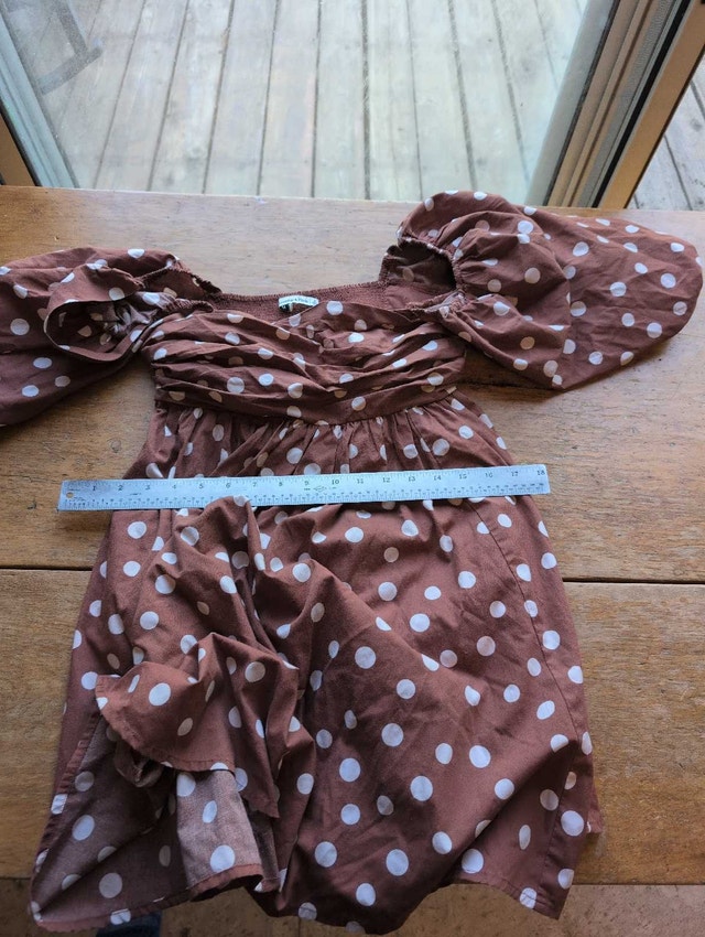Abercrombie & Fitch Polka Dot Dress Small