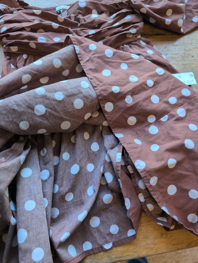 Abercrombie & Fitch Polka Dot Dress Small - photo 4