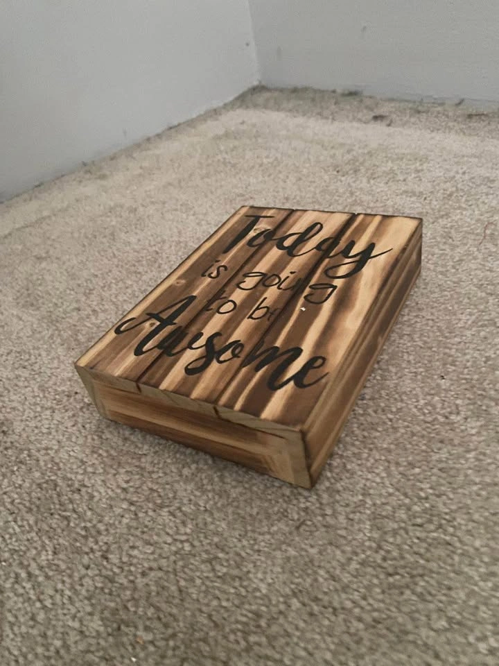 Motivational Wooden Sign - photo 2