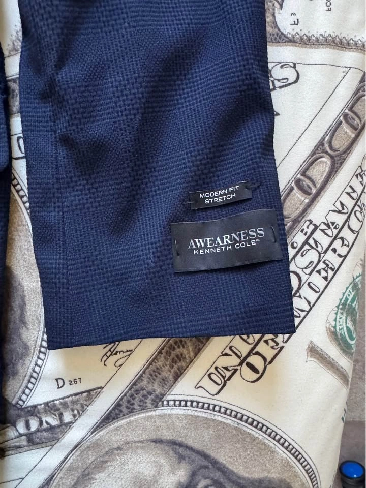 Kenneth Cole Sports Coat - Blue - Size 42R - Brand New With Tags - photo 4