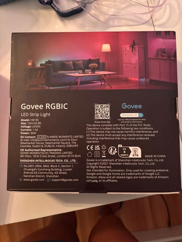 [BNIB] Govee RGBIC LED Strip Light 10m/32.8ft - photo 2