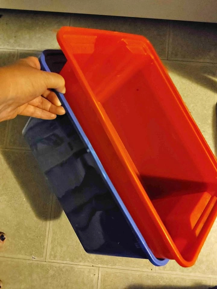 2 Ikea storage bins. 15" $5 each or both for $10