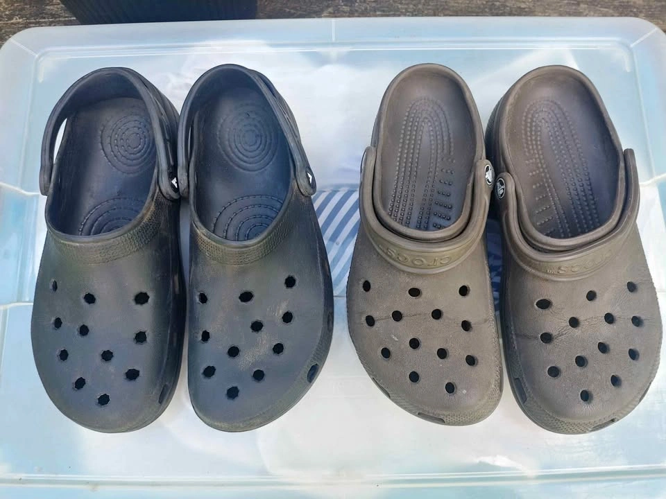 Unisex Crocs & Blue Airwalks - $10 each