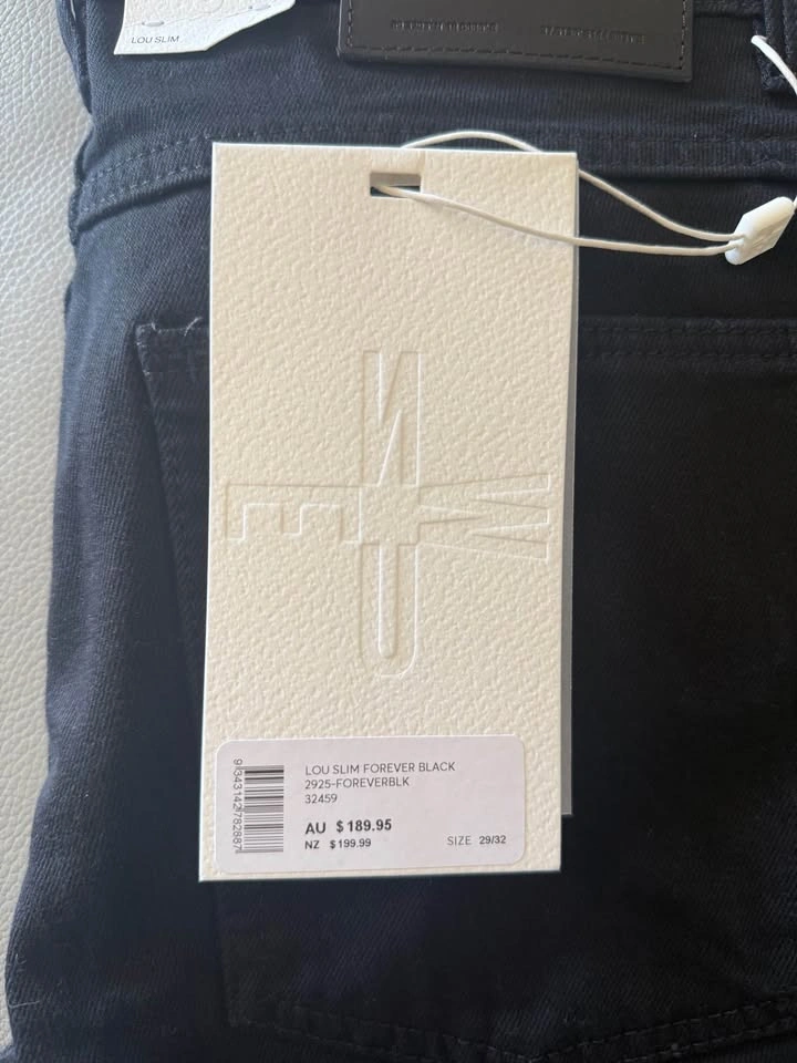 NEUW Denim Lou Slim Forever Black Jeans (Brand New) - photo 5