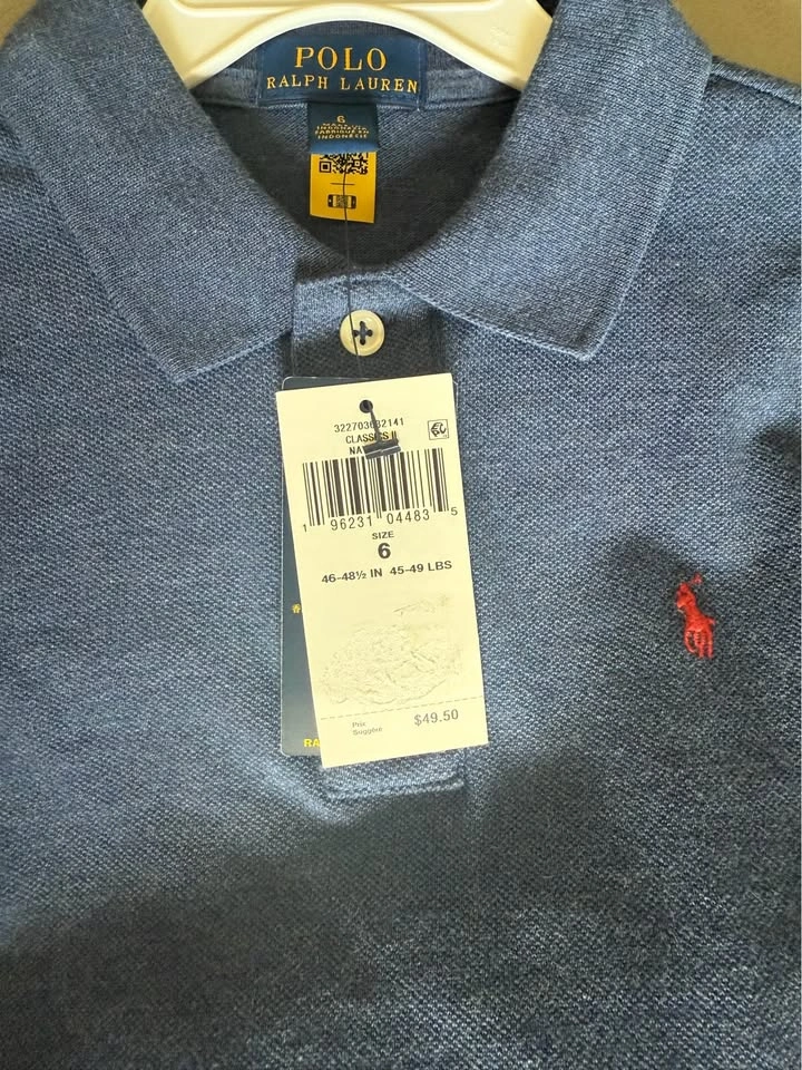 Polo Ralph Lauren Kids Shirt – Brand New (Size 6) - photo 2