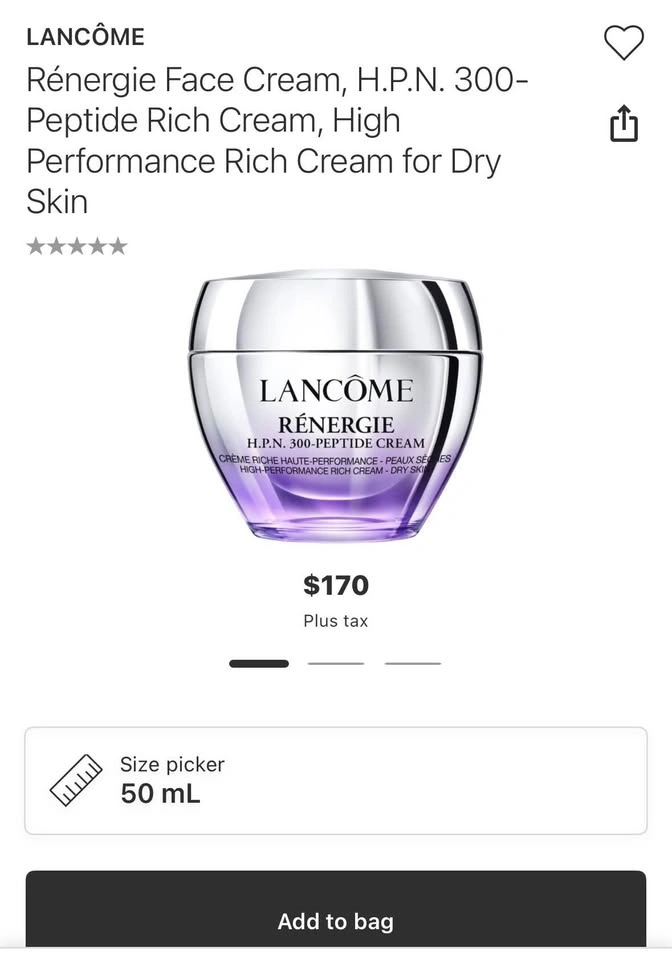 Lancôme Rénergie Creams Set: 45ml H.P.N. + 45ml Night Cream - photo 5