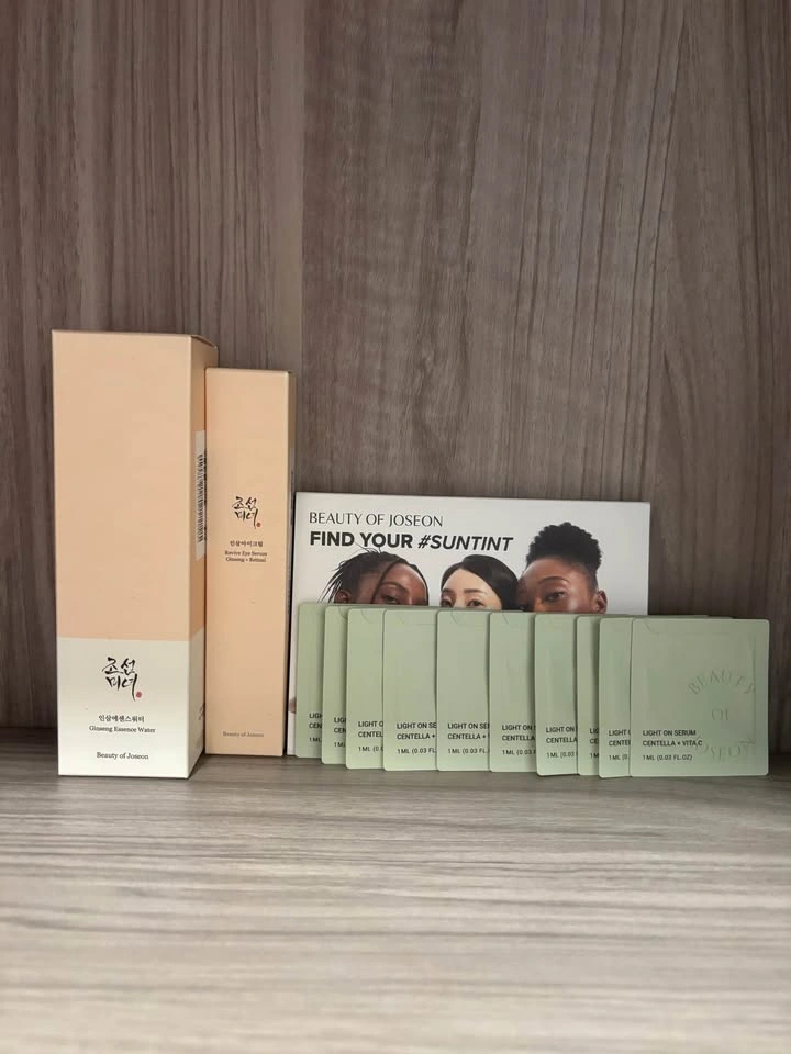 Beauty of Joseon Ginseng Essence Water + Eye Serum + Sunscreen S
