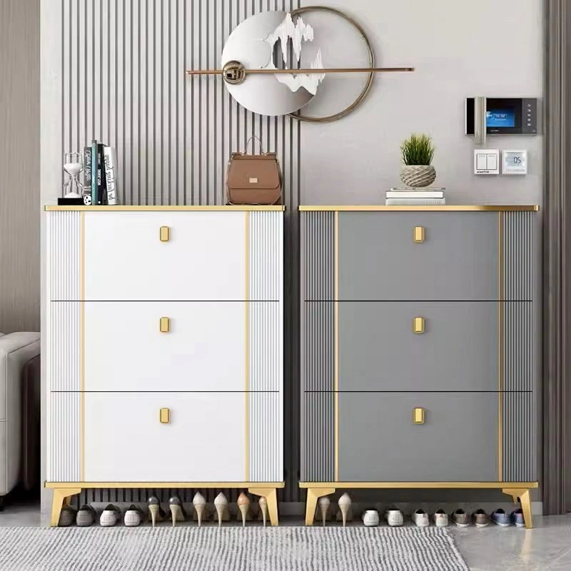 Minimalist Slim Shoe Cabinet - Multiple Sizes Available