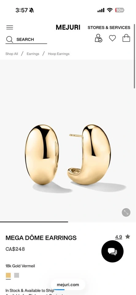 Mejuri Mega Dome Earrings - photo 3