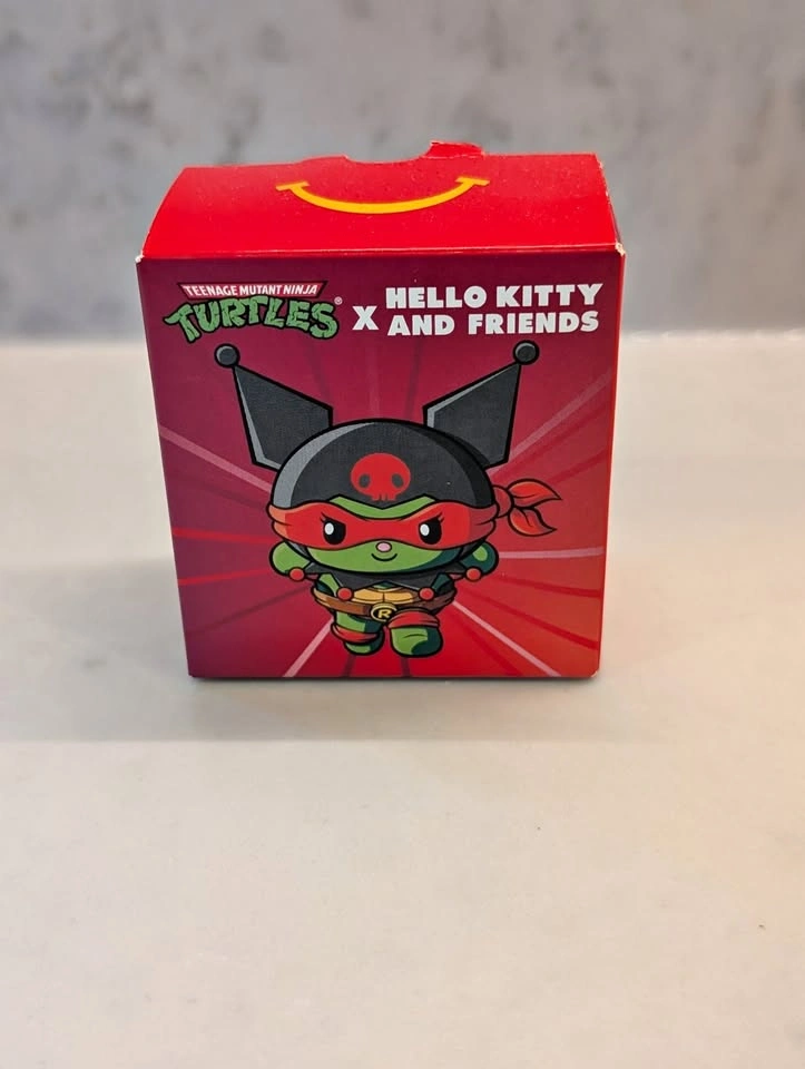McDonald's Happy Meal Toy TMNT x Hello Kitty Kuromi Raphael #12