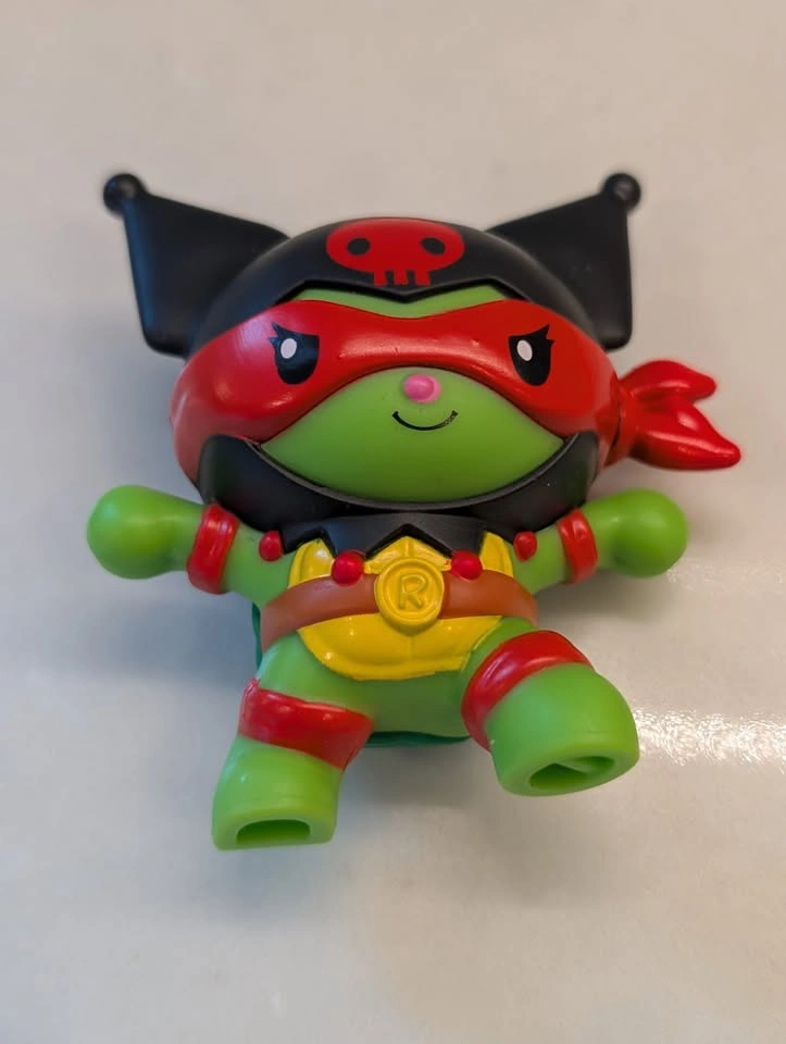 McDonald's Happy Meal Toy TMNT x Hello Kitty Kuromi Raphael #12 - photo 5