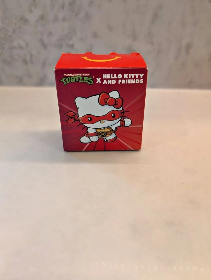 NIB McDonald's 2025 TMNT x Hello Kitty Raphael #4 White