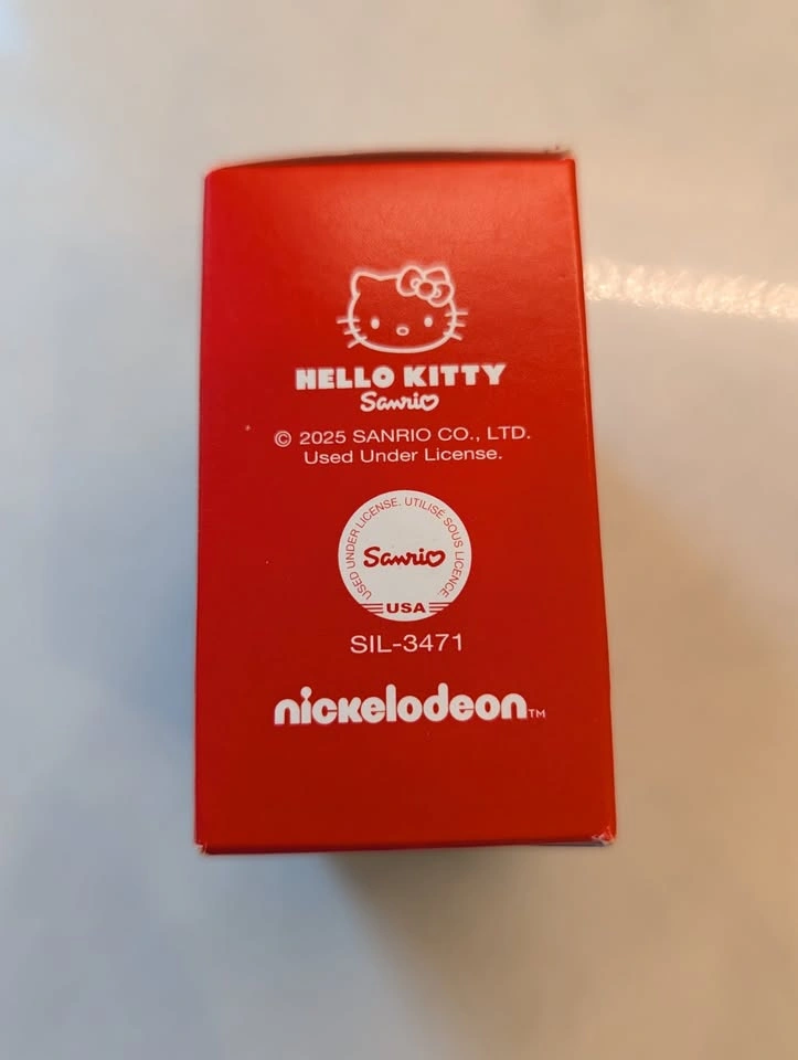 NIB McDonald's 2025 TMNT x Hello Kitty Raphael #4 White - photo 2