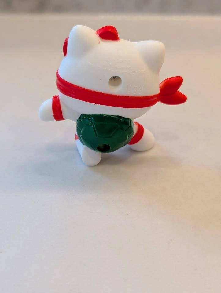 NIB McDonald's 2025 TMNT x Hello Kitty Raphael #4 White - photo 4
