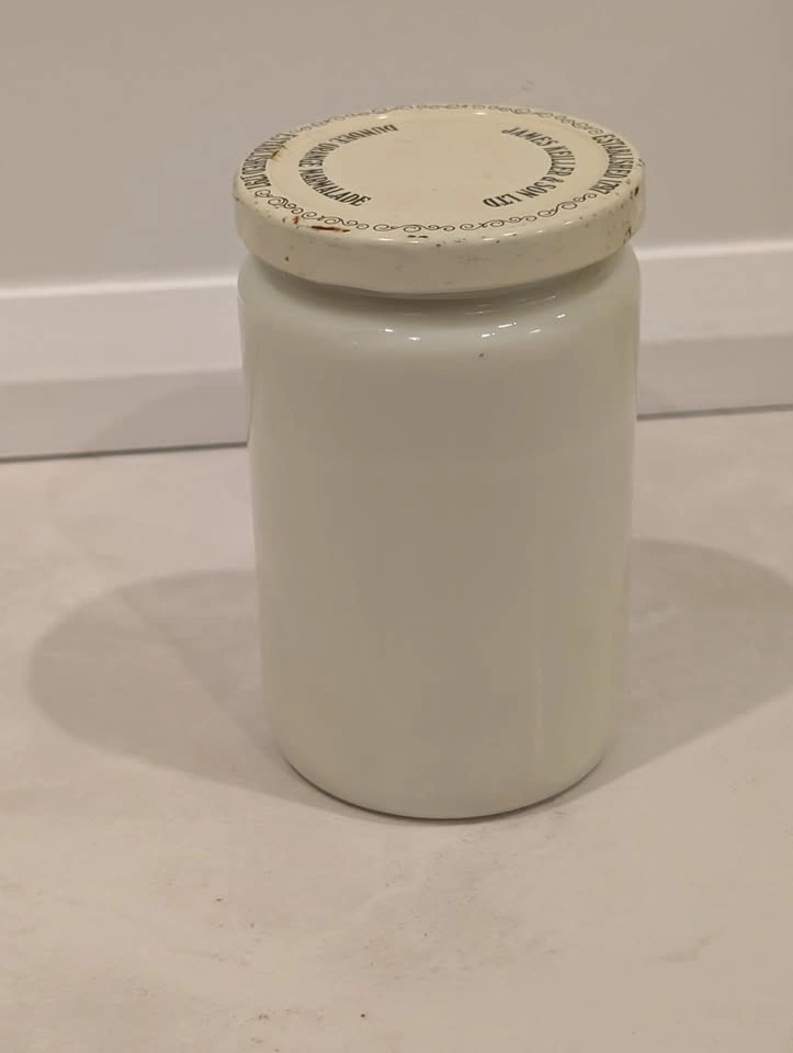Vintage James Keiller & Son Dundee Marmalade Jar with Lid - photo 3